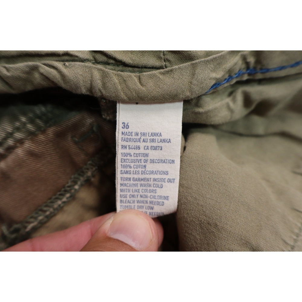 Mens American Eagle Cargo Shorts Camo Size 36 Cotton Y2K Distressed - Picture 6 of 11